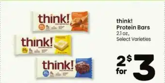 Randalls Think! Protein Bars offer