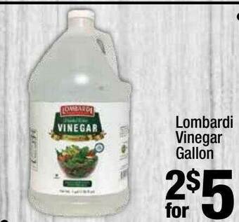 Super King Markets Lombardi Vinegar Gallon offer