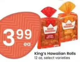 Albertsons King's Hawaiian Rolls offer