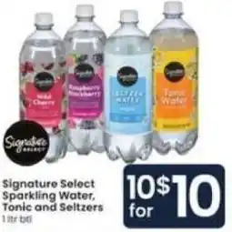 Albertsons Signature Select Sparkling Toric Water offer