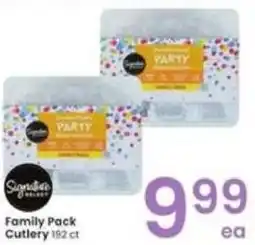 Albertsons Family Pack Cutlery offer