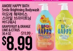 Hmart AMORE HAPPY BATH Smile Brightning Bodywash offer