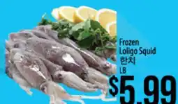 Hmart Frozen Loligo Squid offer