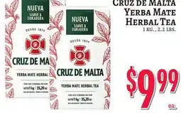 Trade Fair Supermarket Cruz de Malta Yerba Mate Herbal Tea offer