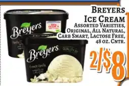 Trade Fair Supermarket BREYERS ICE CREAM offer