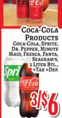 Trade Fair Supermarket Coca-Cola PRODUCTS offer