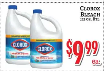 Trade Fair Supermarket Clorox BLEACH offer