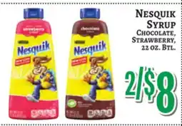 Trade Fair Supermarket Nesquik SYRUP offer