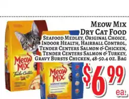 Trade Fair Supermarket Meow Mix Dry Cat Food offer