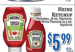 Trade Fair Supermarket HEINZ Ketchup offer