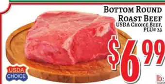 Trade Fair Supermarket Bottom Round Roast Beef offer