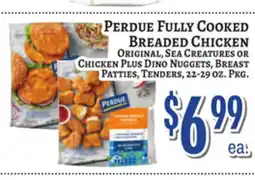 Trade Fair Supermarket PERDUE FULLY COOKED BREADED CHICKEN offer