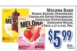 Trade Fair Supermarket MELONA BARS offer