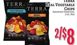 Trade Fair Supermarket TERRA Real Vegetable Chips offer