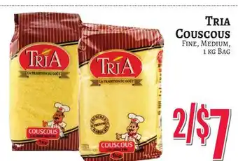 Trade Fair Supermarket TRIA Couscous offer