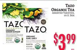 Trade Fair Supermarket TAZO ORGANIC TEA offer