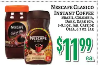 Trade Fair Supermarket Nescafe Clasico Instant Coffee offer