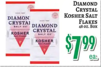 Trade Fair Supermarket Diamond Crystal Kosher Salt Flakes offer