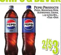 Trade Fair Supermarket PEPSI PRODUCTS offer