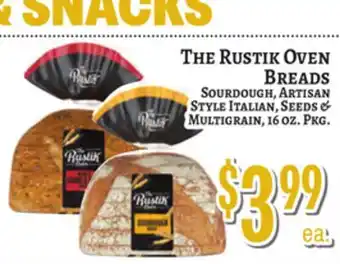 Trade Fair Supermarket THE RUSTIK OVEN BREADS offer