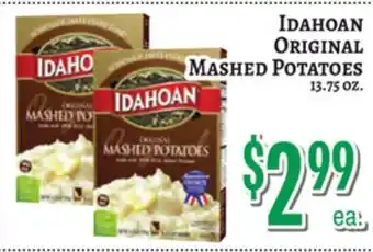 Trade Fair Supermarket Idahoan Original Mashed Potatoes offer