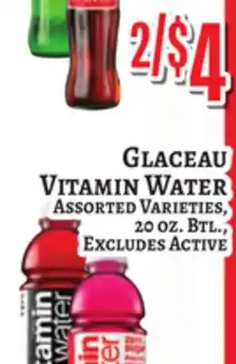 Trade Fair Supermarket Glaceau VITAMIN WATER offer