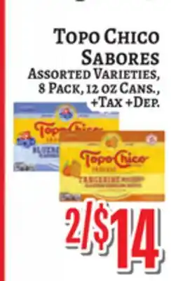 Trade Fair Supermarket Topo Chico Sabores offer