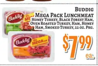 Trade Fair Supermarket BUDDIG MEGA PACK LUNCHMEAT offer