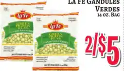 Trade Fair Supermarket LA FE GANDULES VERDES offer