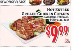 Trade Fair Supermarket Grilled Chicken Cutlets offer