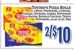Trade Fair Supermarket TOTINO'S PIZZA ROLLS offer