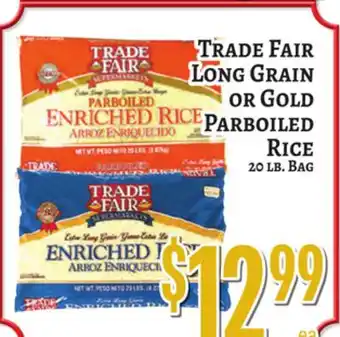 Trade Fair Supermarket Trade Fair Long Grain or Gold Parboiled Rice offer
