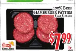 Trade Fair Supermarket 100% BEEF HAMBURGER PATTIES offer