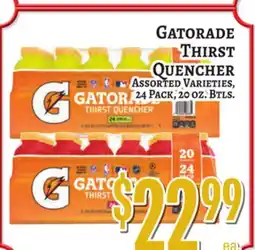 Trade Fair Supermarket GATORADE THIRST QUENCHER offer