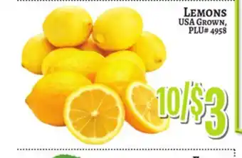 Trade Fair Supermarket LEMONS offer