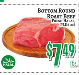 Trade Fair Supermarket BOTTOM ROUND ROAST BEEF offer