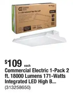 The Home Depot Commercial Electric Led Light offer
