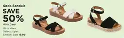 Kroger Soda Sandals offer