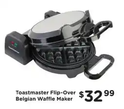 Kroger Toastmaster Flip-Over Belgian Waffle Maker offer