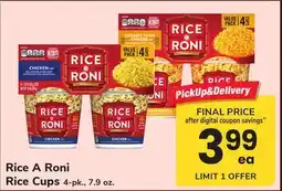 ACME Rice A Roni Rice Cups offer