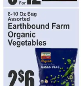 SuperFresh 8-10 Oz Bag Assorted Earthbound Farm Organic Vegetables offer