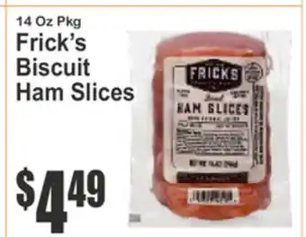 SuperFresh Frick's Biscuit Ham Slices offer