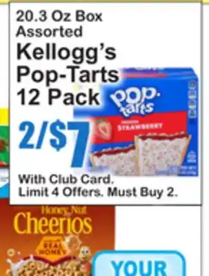 SuperFresh Kellogg's Pop-Tarts offer
