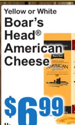 SuperFresh Boar's Head American Cheese offer
