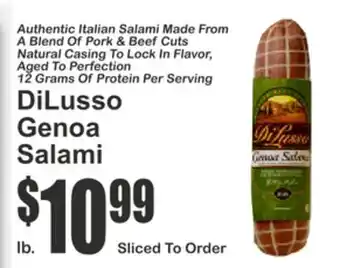 SuperFresh DiLusso Genoa Salami offer