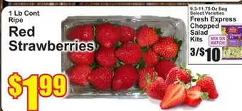 SuperFresh Red Strawberries offer