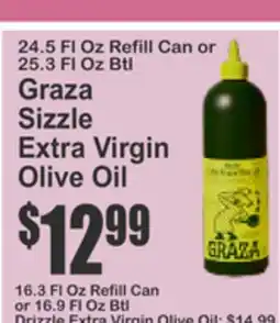 SuperFresh Grazza Sizzle Extra Virgin Olive Oil offer