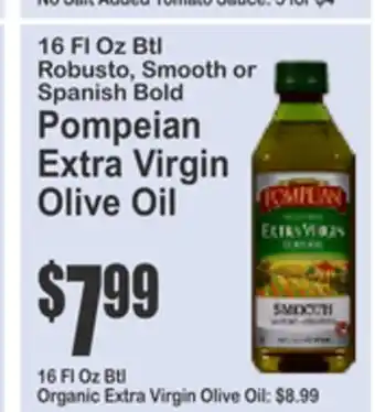 SuperFresh Pompeian Extra Virgin Olive Oil offer