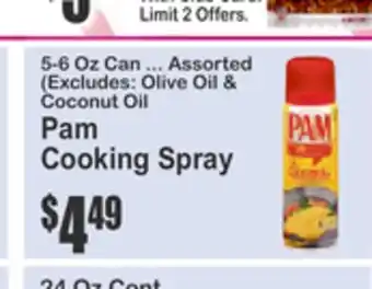 SuperFresh Pam Cooking Spray offer