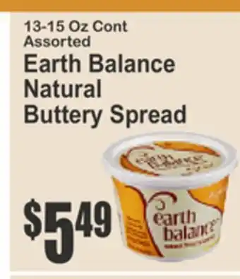 SuperFresh Earth Balance Natural Buttery Spread offer